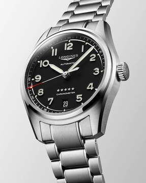 Men's watch / unisex  LONGINES, Spirit / 37mm, SKU: L3.410.4.53.6 | watchapproach.com