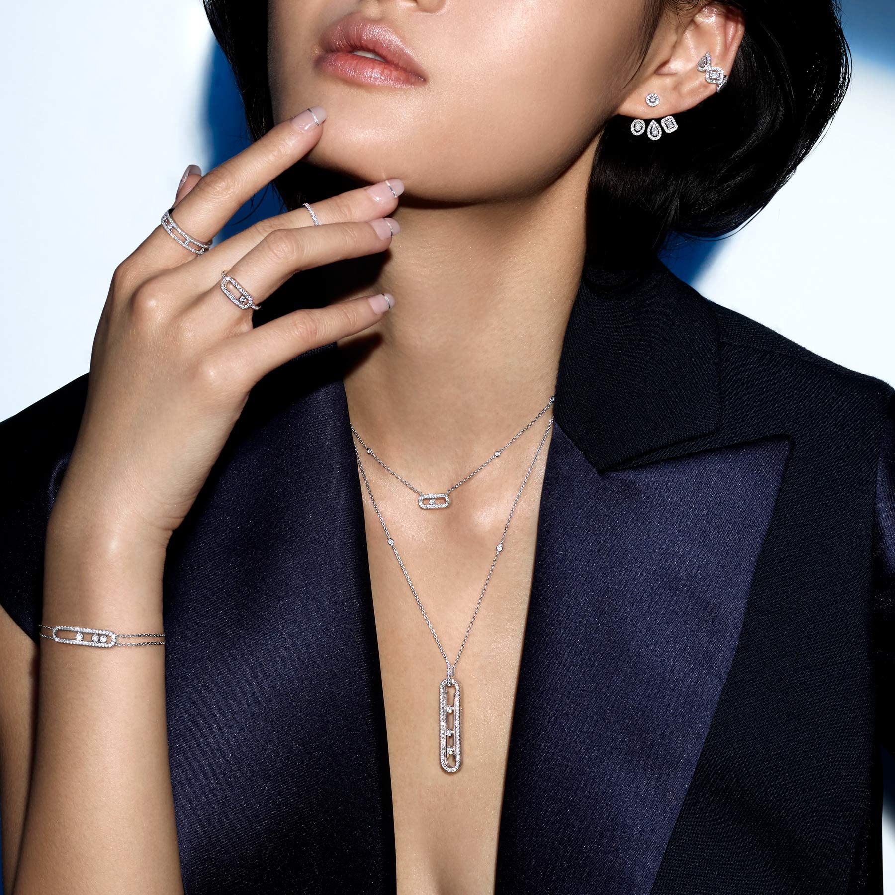 Women Jewellery  MESSIKA, Move 10TH PM Necklace, SKU: 10032-YG | watchapproach.com