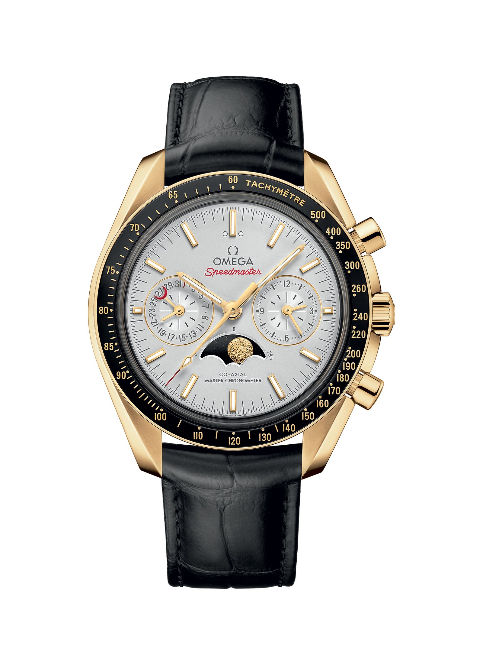 Men's watch / unisex  OMEGA, Speedmaster Moonphase Co Axial Master Chronometer Chronograph / 44.25mm, SKU: 304.63.44.52.02.001 | watchapproach.com