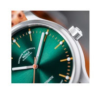 Men's watch / unisex  MÜHLE-GLASHÜTTE, Panova Green / 40mm, SKU: M1-40-76-LB-I | watchapproach.com