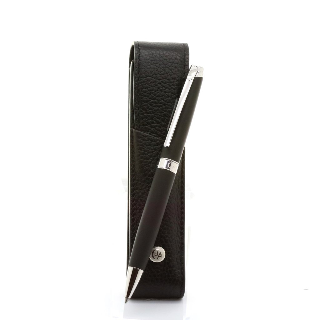  CARAN D’ACHE, Léman Black Matt Ballpoint Pen, Gift Set, SKU: 4789.014 | watchapproach.com