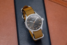 Men's watch / unisex  MÜHLE-GLASHÜTTE, Panova Grey / 40mm, SKU: M1-40-75-NB-II | watchapproach.com